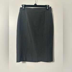 Ann Taylor Charcoal Pencil Skirt